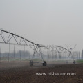 Solar powered sprinkler center pivot irrigation system